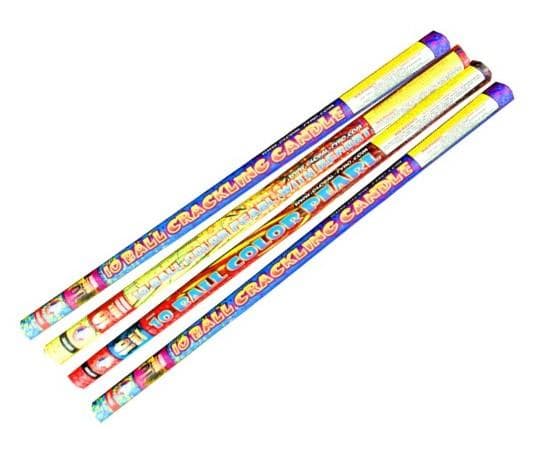ASST 10 BALL ROMAN CANDLE (BIG)