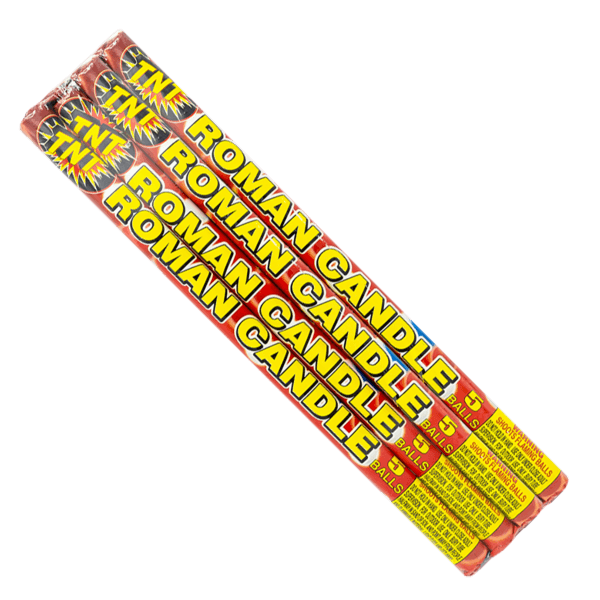 5 BALL ROMAN CANDLE
